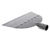 ibasenice Haushaltsschaufel aus Stahl Robuste Multifunktionale Reinigungsschaufel für Geflügelmist Langlebig Manuelles Reinigungstool für Tierhaltung und Stallreinigung