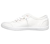 Skechers Damen Bobs B Cute Sneaker, White Canvas, 38 EU