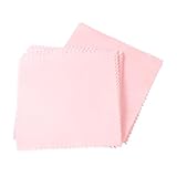 jojofuny 80 Stück Teiliges Mikrofaser Reinigungstuch Rosa Brillenputztücher Bildschirmreiniger für Kamera Linsen Handy Displays Fusselfrei Sanft ohne Kratzer