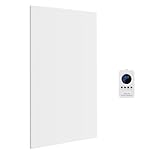 Hocosyme Infrarotheizung mit Thermostat 600 Watt, WNF-WK-600W Infrarotheizung Wandmontage - 1-3 Min auf Betriebstemperatur bis 120 Grad - TÜV- mit Fernbedienung