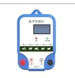 12V Weidezaungerät mit LED Anzeige, 1.5 J Wasserdicht Elektrischer Weidezaun 230V für 10 km Reichweite, Elektrozaungerät für Rinder, Schafe und Andere Nutztiere