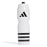 adidas Unisex TIRO BOTTLE 0.75 LITRE, white/black, One Size