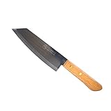 Kiwi Messer, zum Kochen, 16,5 cm mit Holzgriff, 171, Holzfarbe, Silber