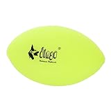 Dingo Bäll Play & Glow 8 X 14 cm Fluoreszierende Spiel mit Hund Leuchtball Rugby Quietschen Vinyl 16970