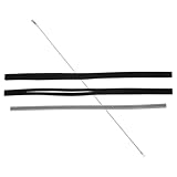 Baluue Vakuumierer Dichtungskit mit Silikon Schaummatten Heizdrahtset für Caso Fast Vac Effiziente Dichtungsstreifen Ersatzteile für Vakuumiergerät Wartung und Reparatur