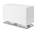 Stadler Form Luftbefeuchter Oskar big, energiesparender Raumbefeuchter für Räume bis 100 m² / 250 m³, Verdunster mit Abschalt-Automatik, dimmbare LEDs, sehr leise, weiss