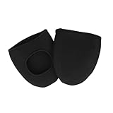 Mikinona 2 Paare wasserdichte und Winddichte Fahrradschuh-überzieher Halbe Fußabdeckung für Herren Dickes Design für Wärme und Schutz Flexible Kratzfeste Outdoor Überschuhe fürs Radfahren