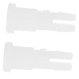 VALICLUD 1 Paar Aufzugszubehör Optometrie Zubehör Lampenpapiernadel Optische Kinnpapiernadel Befestigungswerkzeuge Kinnstütze Papiernadel Optometrie Liefert Weiß Plastik