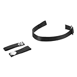 YARNOW 1 Satz Zubehör für Helmgurte Band Ersatz-Hockey-Kinnriemen Kinnhalterung Helmzubehör Sport Kopfbedeckung unter Kinnriemen für Helm Reparaturset für Eishockeyhelme Polyester Black