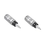 PACKOVE 2 Stck Wasserfester Perückenkleber Unsichtbarer Kleber für Toupees Haarteile Wimpern Hautverträglich Ölresistent Sicher Natürlicher Langanhaltend Geeignet für Echthaar Extensions