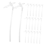 Alipis 50 Stück Sprühschaum Ersatzrohre aus Zuverlässige Düse für Diy Projekte Industrielle Anwendungen für Füllen von Lücken Einfache Montage