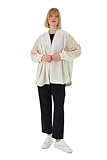 dadali Damen-Kimono aus 100% Baumwolle | STD - Ecru