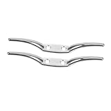 Toddmomy 2Stücke Fahnenmastklampe für Sichere Befestigung von Fahnenseilen und Fahnenmasten Einfache Robust und Langlebig für Privaten und Gewerblichen