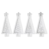 Uoqpty Weihnachtsbaum-Kerzenform | 3D-Baumform für Kerzen, leicht zu lösen, Silikon-Bastelform für Zuhause, Studio, Kunstprojekt, Erwachsene und Kinder