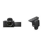 Sony ZV-E1 | Content Creation Vollformatkamera mit 28-60 mm Wechselobjektiv & Shotgun Mikrofon ECM-B10 (Kompakt, Kabellos, Batterielos), ECMB10.CE7, Schwarz