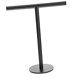 SOLUSTRE Handtuchhalter Stehend Vertikal Platzsparend Bad Handtuchständer mit Robustem Rostfreiem Material für Einfache Pflege und Langlebige Nutzung Badezimmer Aufbewahrung