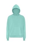 Yuka Men's Sportlicher Stretch-Strickpullover für Herren Polyester EISMINZE Größe S Hooded Sweatshirt, S