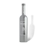 Belvedere Premium Vodka B Bottle Chrome Edition Großflasche mit LED Beleuchtung im Boden (1x1,75l)