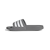 adidas Adilette Shower Slides Unisex Schiebe-Sandalen , Grey Three Cloud White Grey Three, 44.5 EU