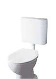 GROHE Spülkasten für WC (6-9 Liter, Servobetätigung, schwitzwasservollisoliert), alpinweiß, 37791SH0