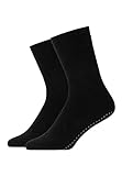 Snocks 2er Pack Stoppersocken Yoga Socken Damen 39-42 Pilates Haussocken Damen Yogasocken ABS Socken Damen Schwarz 39-42 Antirutschsocken Damen Rutschfeste Socken mit Noppen