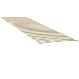 CFODOJ Haus & Garten, Möbel-Lattenrost mit 48 Latten, 2 Stück, 70 x 200 cm