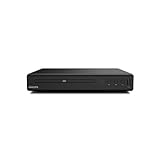 Philips TAEP200 DVD Player und HDMI Kabel - DVD Player für Fernseher - HDMI Kabel 1.5M - Für CD, (S) VCD, DVD, DVD+R, DVD-R, DVD+RW, DVD-RW und USB - Bildschirmanpassung und Smart Picture - Schwarz