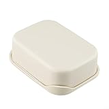 MoSundi Edelstahl Brotdose 1200ml mit Silikondeckel und 3 Fächern, Auslaufsicherer Lebensmittelbehälter für Kinder Schule Mittagessen