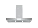 Siemens LC96BBM50 iQ300 Dunstabzugshaube / Wandhaube / 90 cm / Metall-Fettfilter / Elektronische Steuerung / LED-Beleuchtung / Edelstahl