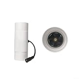 12 V Inline-Rohrventilator für Heizung und Kühlung im Badezimmer, leiser Betrieb mit Kunststoffgehäuse und bürstenlosem Motor für langfristige Nutzung (50 mm)