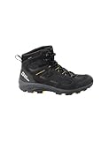 Jack Wolfskin Herren Vojo 3 Texapore Mid M Outdoorschuhe, Black Burly Yellow Xt, 42.5 EU