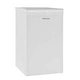TELEFUNKEN CF-34-101-W Gefrierschrank I 63 L Nutzinhalt I Tiefkühlschrank - Leise & effizient I Energieverbrauch 160 kWh/Jahr I Maße 82,1 x 48 x 51 cm