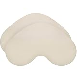 Kissenbezug Elfenbein-weiß Doppelpack Nackenkissen Twist, Hochwertige Mako-Baumwolle (Double Jersey), Bügelfrei & trocknergeeignet, Kissenhüllen Set mit Reißverschluss, Oeko-Tex Zertifiziert