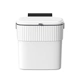 Mülleimer,Abfalleimer Mit Deckel Und Abwurföffnung - Kompostbehälter Für Küche Arbeitsplatte,Für Zuhause Schlafzimmer Arbeitsplatte Schrank Auto Bad