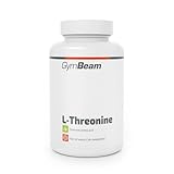 GymBeam L-Threonin (Kapseln) - Essenzielle Aminosäure, essentielle proteinogene Aminosäure, vegan, für Sportler & einen gesunden Lebensstil, unterstützt Glycin, Serin & Acetyl-CoA-Bildung, 90 Kaps