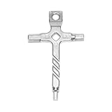 NovelGoal Innensechskantschlüssel, Kamera-Reparatur-Multifunktionswerkzeug, 4-in-1-Set (3 mm, 4 mm, 3/16 Zoll, Schlitzschraubendreher), handliches und arbeitssparendes Heimwerker-Stahlzubehör