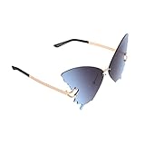 Holibanna 1Stück Design Sonnenbrille Damen Leichte Sonnenbrille für Außenbereich für Partys Freizeitaktivitäten