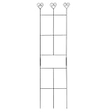 Nexusectar Rankgitter für Topfpflanzen – Rankhilfe für Kletterpflanzen, Garten, Outdoor, Gartenzubehör, Zaunpfähle, Hofdekoration für den Innenbereich, Pothos, Monstera, Gurke, Zimmerpflanze