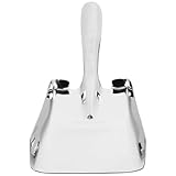 NULYLU Stabile Edelstahl Gartenschaufel Multifunktionale Kleine Gemüseschaufel Ergonomisch Rostfrei Robust für Gartenarbeit Pflanzen Camping Vielseitiges Pflanzwerkzeug