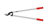 FELCO 201-80 Zweihand- Astschere mit 80 cm Gesamtlänge, Ziehender Schneidkopf