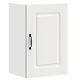 vidaXL Küchen-Hängeschrank Kalmar Weiß Holzwerkstoff, Wandschrank Küche, Wandschrank, Oberschrank, Küchenschrank, Hängeschrank, Oberschrank Küche