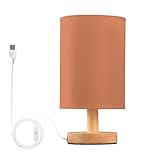 SyXIOP Dirty Orange LED-Lampe, Raum-Nachtlicht für Bibliothekslampe für Arbeitszimmer, Schreibtisch, helle Lamparas