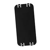 ABOOFAN Korbteilerbrett Planke klein Korbteiler für die Luftfritteuse kochen rechteckig Heißluftfritteuse Korbteilerplatten Korbplatten für die Luftfritteuse Eisen Black