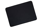 Gomin Mauspad – 28 x 20 cm Gaming Mousepad – rutschfest und Wasserdicht – Vernähte Kanten Mouse Pad verbessert Geschwindigkeit und Präzision, Mausmatte für PC, Büro, Laptop, Computer – Schwarz