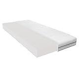 BeCo Matratze Comfort Plus / 90 x 200 cm / H3 & H4 / 18 cm/Kaltschaum / 2 Härtegrade in 1 Matratze/Ergonomische 7 Zonen/Made in Germany/schadstoffgeprüft