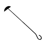 Robustes Grillwerkzeug – Holzkohle-Rechenschaufel, Metall-Reinigungsgerät | Hinterhof-Grill, Kaminzubehör, für Ofen, Herd, Outdoor-Grill, Holzbrenner, Grill, Schaber