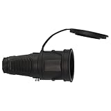 Brennenstuhl Schutzkontakt-Gummikupplung 230V/16A (Schuko Kupplung für den Außenbereich IP54, mit Schutzkappe)