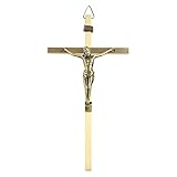 DOSERTY Katholisch für Kreuz Kruzifix Wand für Kreuz religiöses Gebet hängende Ornament Kapelle Dekoration religiöses Gebet Ornament
