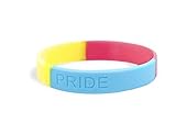 Pansexual Gay Pan Pride Lesbian LGBT Fusionieren Flagge Silikon Armbänder