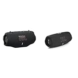 JBL Xtreme 4 Musikbox in Schwarz – Tragbare Bluetooth-Lautsprecher-Box mit tiefem Bass & Charge 5 Bluetooth-Lautsprecher in Schwarz